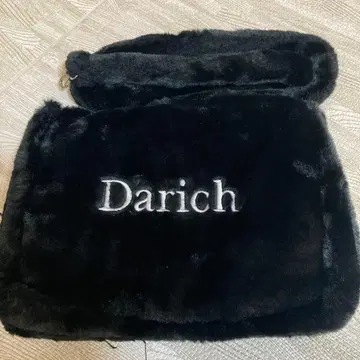 다리치 Darich 플러피 백 블랙 새상품