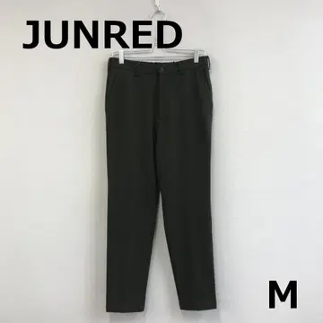 A1028B08 [ JUNRED ] 기모 원단 테이퍼드 팬츠