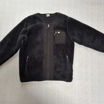 LOGOS 플리스 자켓 블랙 L