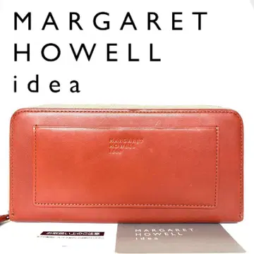[새상품] 마가렛호웰 아이디어 필몬트 로고 카드 장지갑 핑크