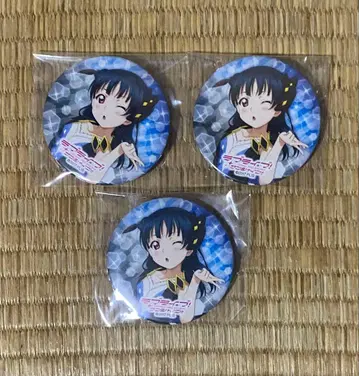 러브 라이브 선샤인 Aqours 츠시마 요시코 4th 캔뱃지 3세트