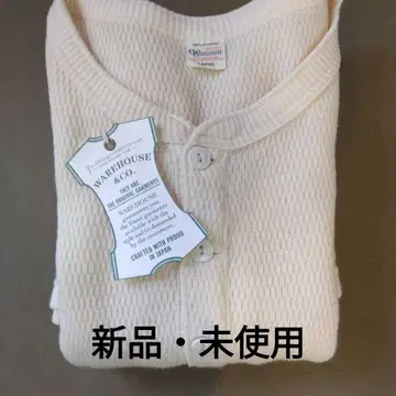 WAREHOUSE 웨어하우스 Lot 5904 헨리넥 와플 긴팔 L