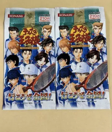 테니스의 왕자님 테니프리 TCG 카드 미개봉 팩 가자 전국 청학 2