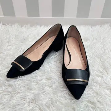 모드 에 자코모 버클 스틸레토 펌프스 블랙 22cm