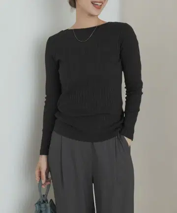 어반 리서치 도어스  긴팔 티셔츠 블랙
