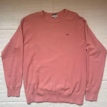 LACOSTE 핑크 트레이닝복 맨투맨 빈티지 구제 의류 라코스테 아저씨