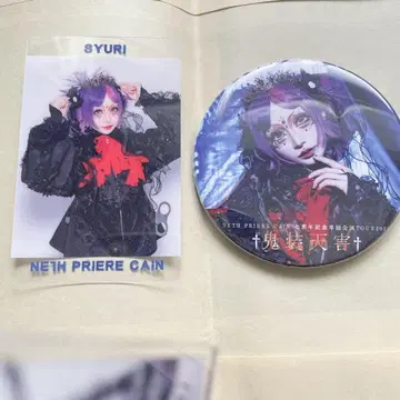 NETH PRIERE CAIN 쥬리 네스프리 캔뱃지 트레이딩 카드