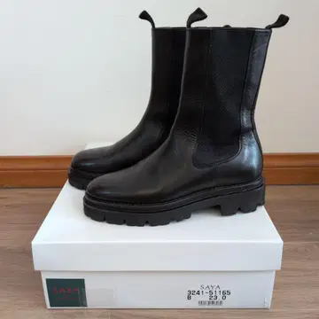 SAYA 사야 사이드 고어 부츠 23.0cm 블랙