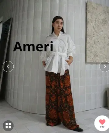 새상품 미사용 택 포함 Ameri DAQHNE SCARF PANTS