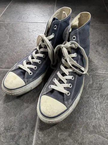 ALL STAR 네이비 하이컷 스니커즈 28.5cm