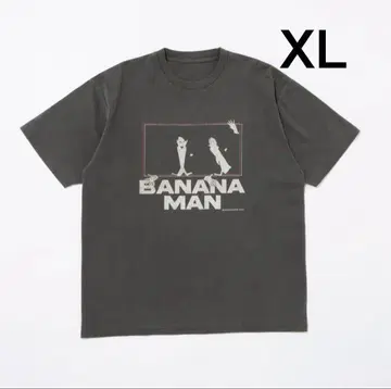 새상품 바나나맨 질풍의 난치기 TEE 티셔츠 블랙 XL
