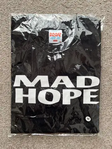 MAD HOPE 블랙 T셔츠 M