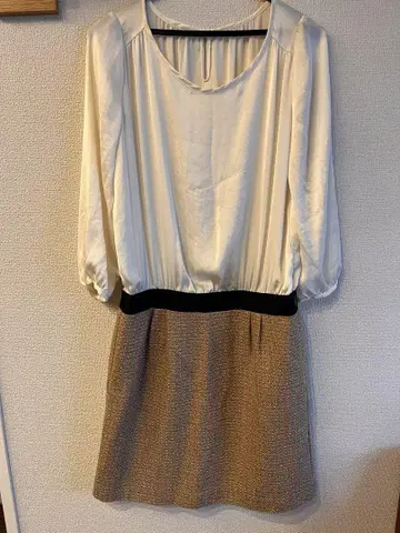 유나이티드 애로우즈 트위드 원피스