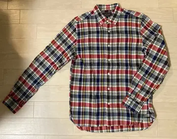 [ 새상품급 ] BEAMS PLUS 마드라스 체크 셔츠 S