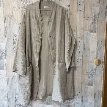 Plantation 베이지 가디건 스프링 코트