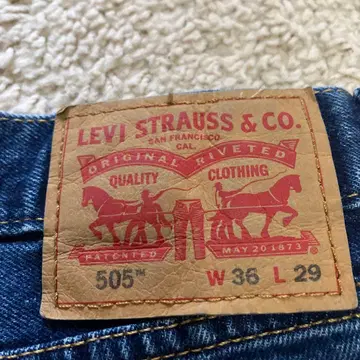 LEVI 505 데님 W36 L29