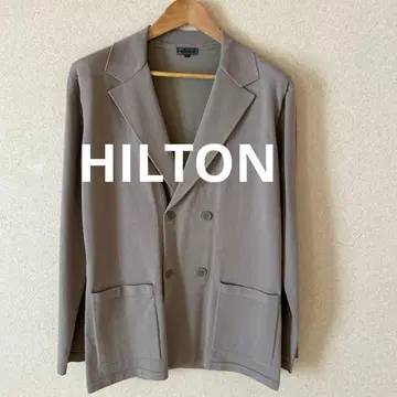 힐튼 HILTON 토 가 니트 자켓 미사용 새상품 LL