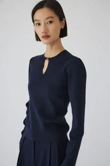 RIM.ARK Hook slim knit tops