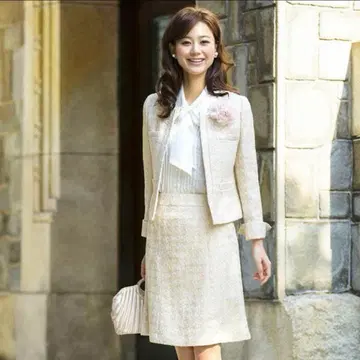 포멀 슈트 입학식 결혼식 파티 M 사이즈 9호 라이트 베이지
