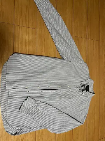 BEAMS 스트라이프 긴팔 셔츠 와이셔츠