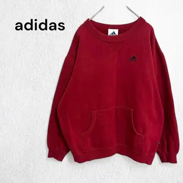 아디다스 맨투맨 트레이닝복 풀오버 여성용 자수 로고 L