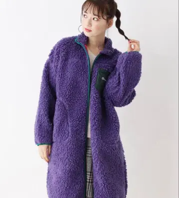 챔피온 플리스 플리스 자켓 퍼플 champion