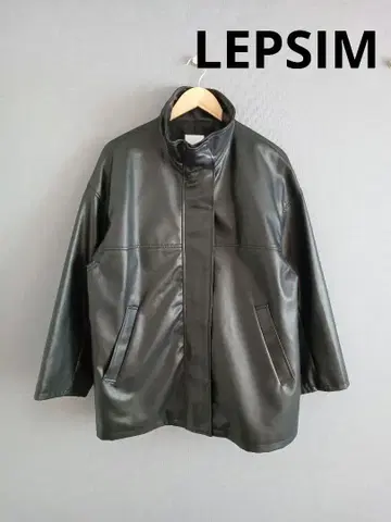 LEPSIM 렙심 가죽 자켓 아우터
