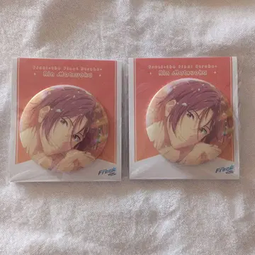 Free! sparkle 마츠오카 린 캔뱃지 2개