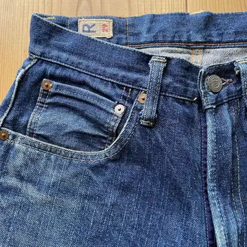 45rpm 스트레이트 데님 팬츠 29인치 인디고 블루