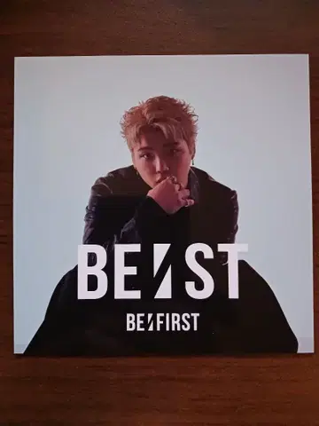 BE:FIRST BE:ST 아코디언 포토 카드 SHUNTO 슈토