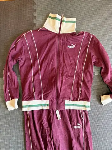 PUMA 퍼플 저지 세트