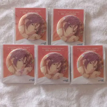 Free! sparkle 마츠오카 린 캔뱃지 5개