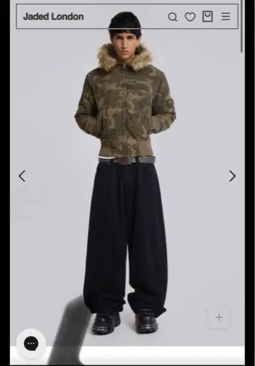 Jaded London Marshal Camo Jacket