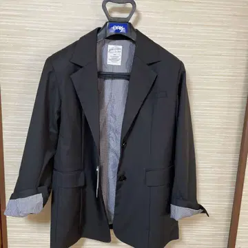 OAK 테일러드 자켓 블랙
