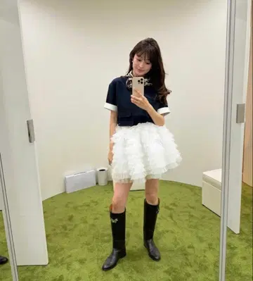 Bibiy. DARLENE SHUSHU MINI SKIRT