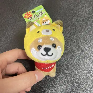 [ 새상품 여행하는 마메시바 ] 홋카이도 한정 여우 시바견 키링