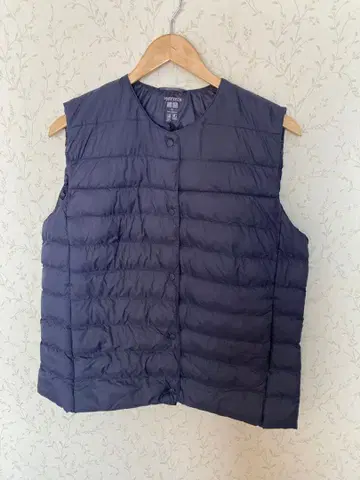 UNIQLO PUFFTECH 다운 베스트 XL 네이비
