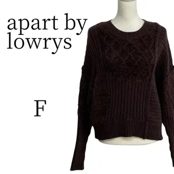 apart by lowrys 브라운 긴팔 니트/스웨터 FREE SIZE