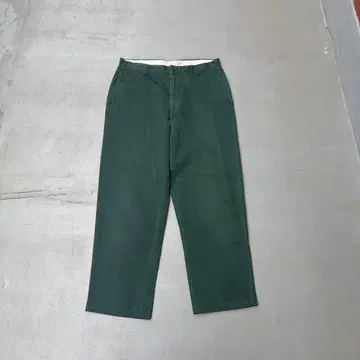 60s vintage talon zip 그린 워크 팬츠 트라우저 팬츠