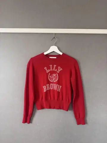 LILY BROWN 레드 스웨터