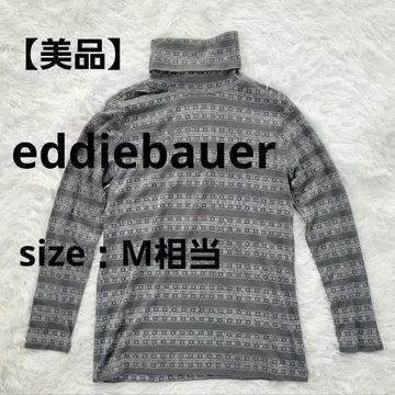 [새상품급] 에디 바우어 아웃도어 긴팔 하이넥 티셔츠 M 아크릴