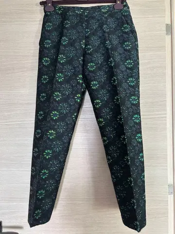 DRIES VAN NOTEN 꽃무늬 팬츠