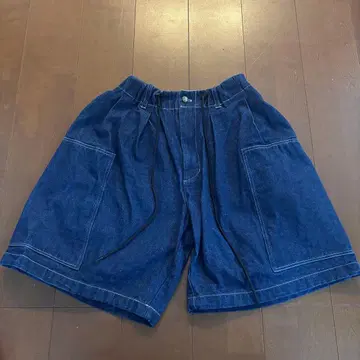 WudgeBoy 데님 하프 팬츠