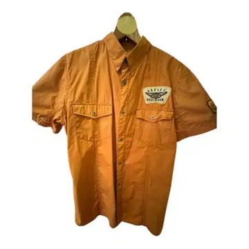 Harley-Davidson 반팔 셔츠 오렌지