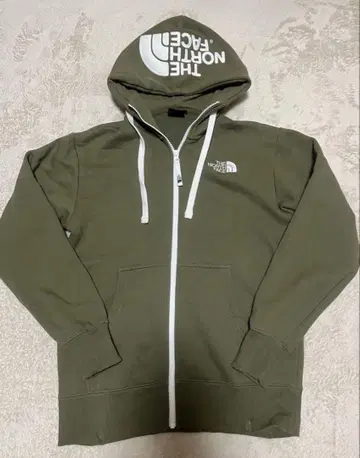 THE NORTH FACE 올리브 집업 후드티 M
