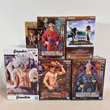 원피스 피규어 6세트 루피 에이스 조로