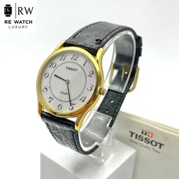 7-4405 TISSOT K 170 쿼츠 손목시계 화이트/골드