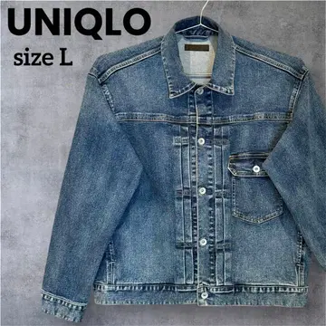 단종품 [ UNIQLO 유니클로 ] 데님 자켓 1st 타입 G L