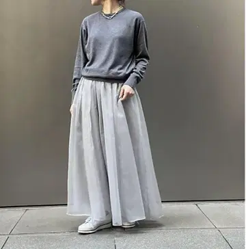 JOHN SMEDLEY 그레이 긴팔 L
