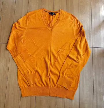 Banana Republic 오렌지 V넥 니트 M